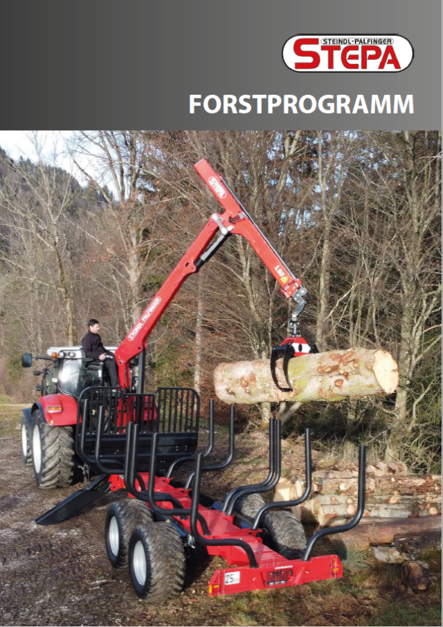 Prospekt Forstprogramm Steindl-Palfinger